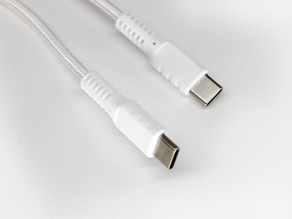 雙Type-C快充數(shù)據(jù)線，一體注塑成型設(shè)計(jì)，100W PD快充